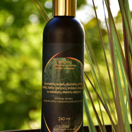 Aromatinių augalų ekstraktų mišinys 240ml