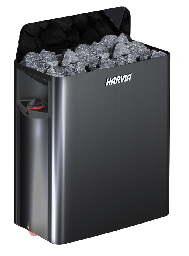 Harvia The Wall Black Steel 4.5kw
