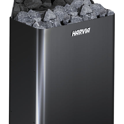Harvia The Wall E Black Steel 4.5kw