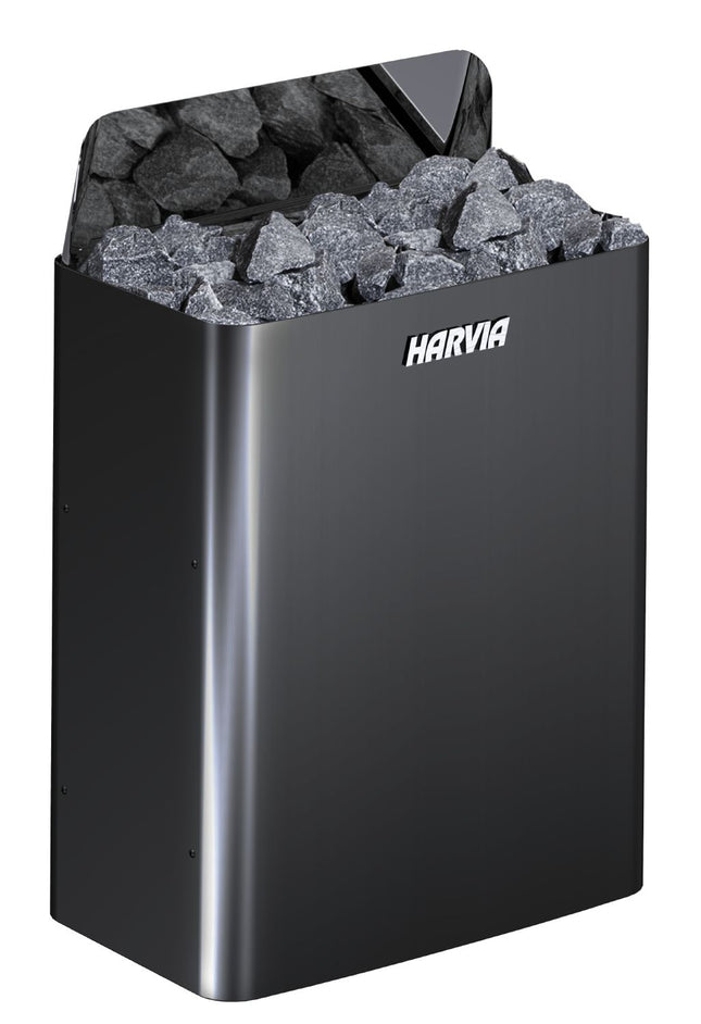 Harvia The Wall E Black Steel 4.5kw