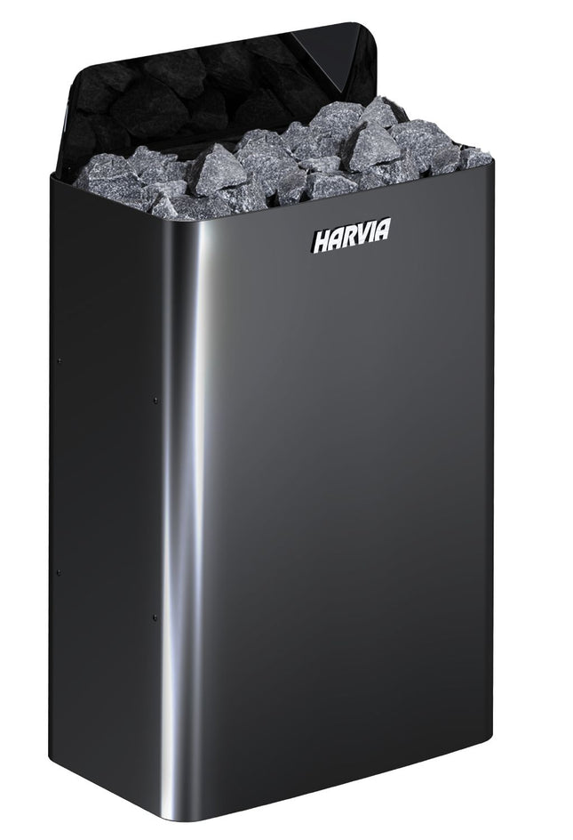 Harvia The Wall E Black Steel 9kw