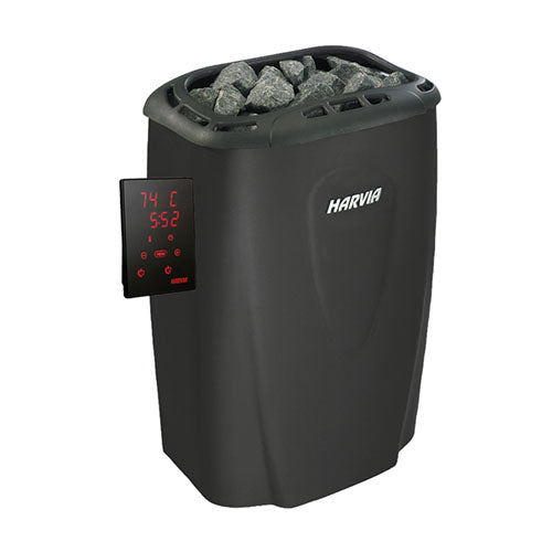 Harvia Moderna V45XE Black pirties elektrinė krosnelė
