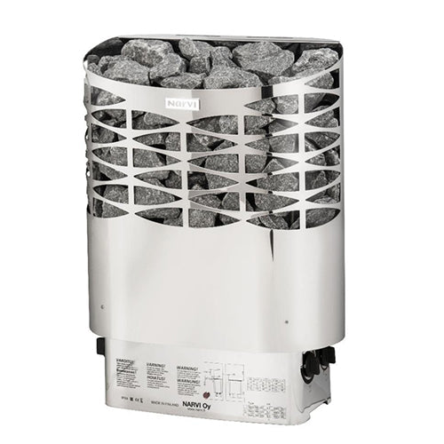 Narvi NS 4,5 kW Bright stainless