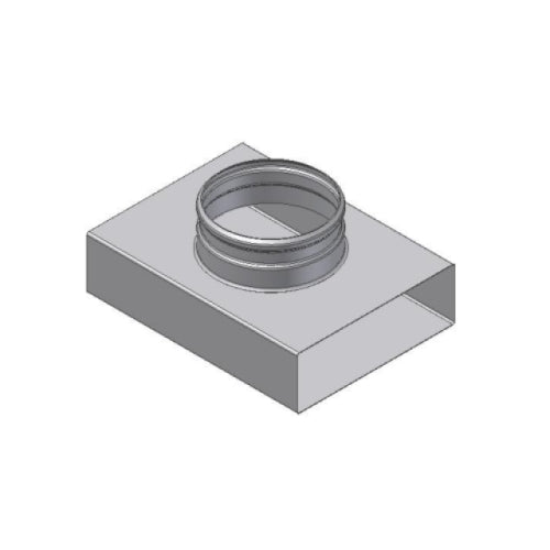 Perėjimas su D100 atšaka 5TP15D10