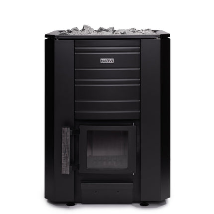 Malkinė pirties krosnelė Narvi Black 24